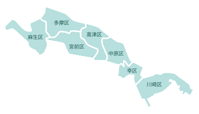 神奈川県川崎市エリア