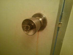 浴室鍵錆びつき交換