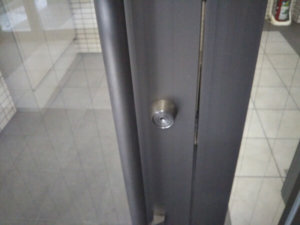 ビルエントランスオートロックシリンダー