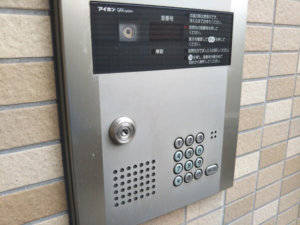 オートロック鍵故障で修理