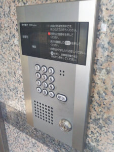 オートロック鍵折れで鍵抜き修理