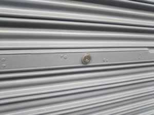 文化シャッター鍵交換